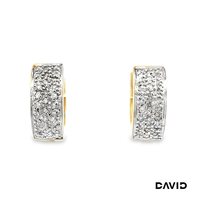 Creolen Diamanten Gold 585/14k
