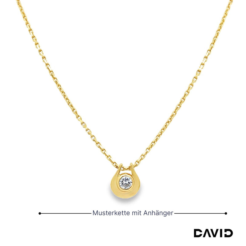 Anhänger Brillant Gold 750/18k