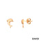 Ohrstecker Delphin Gold 8k