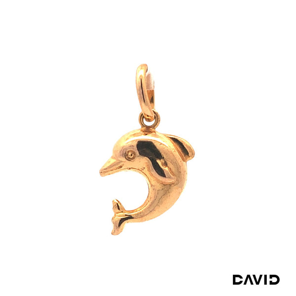 Anhänger Delphin Gold 8k