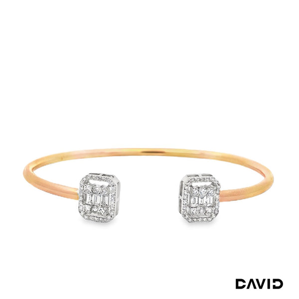 Armreif Diamanten 750/-Rosè