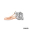 Ring Diamanten 750/-Rosè