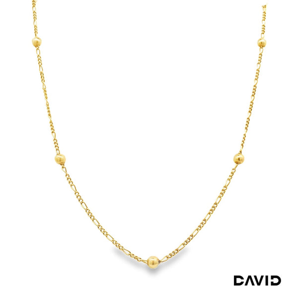 Kugelkette 40 Gold 8k