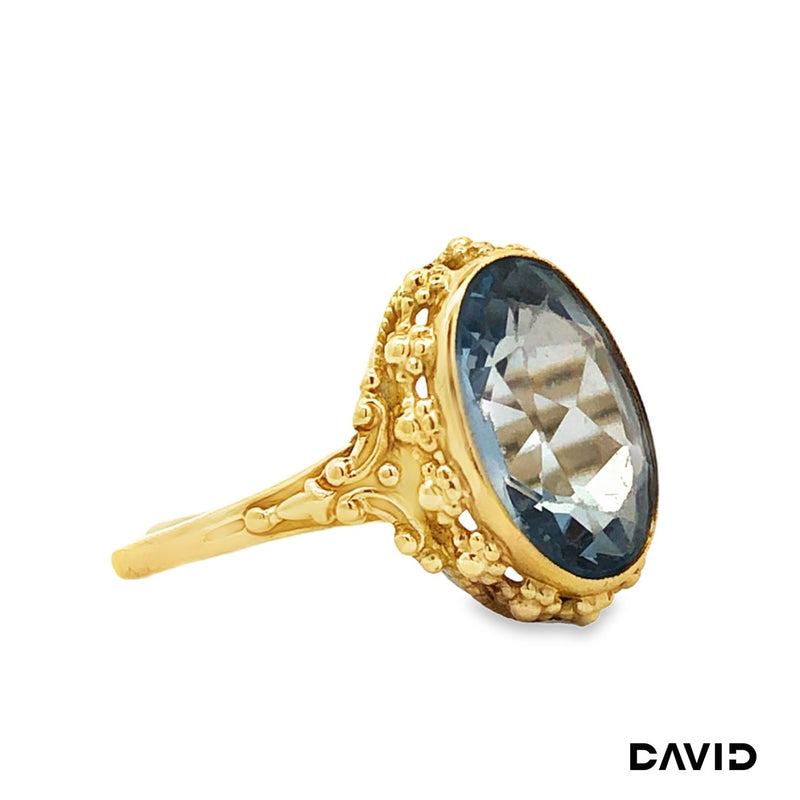 Ring Spinell Gold 8k