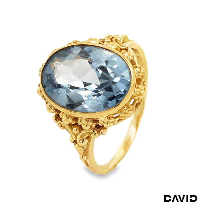Ring Spinell Gold 8k