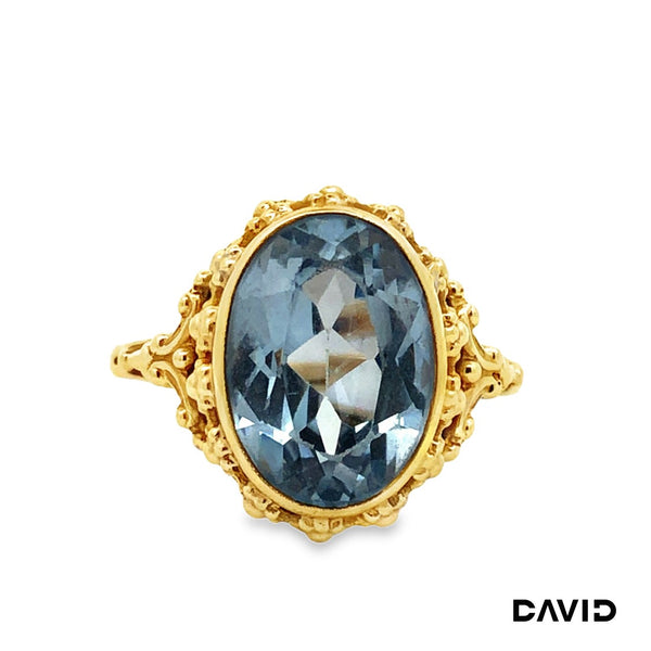 Ring Spinell Gold 8k
