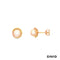 Ohrstecker Perle Akoya Perle Gold 750/18k