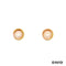 Ohrstecker Perle Akoya Perle Gold 750/18k