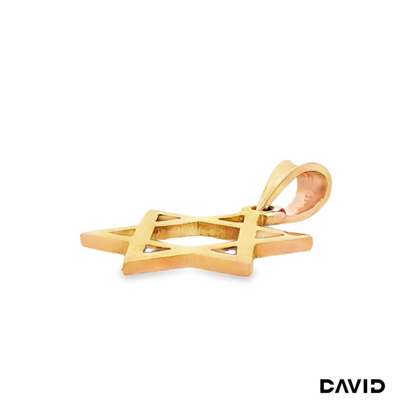 Anhänger Davidstern Gold 750/18k