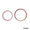 Anhänger Ringe Brillanten 14k Roségold