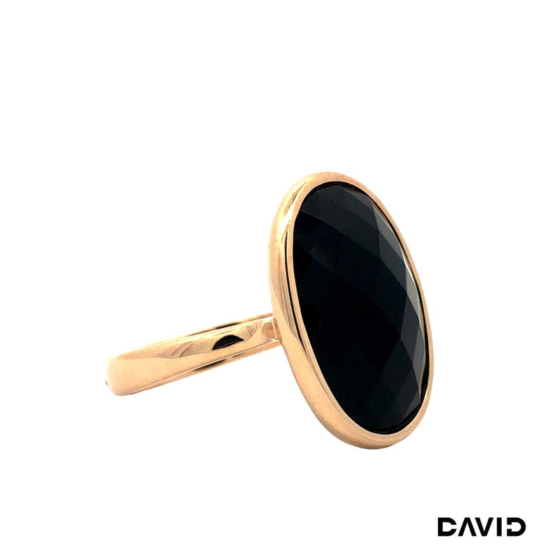 Ring Christ Onyx Gold 585/14k