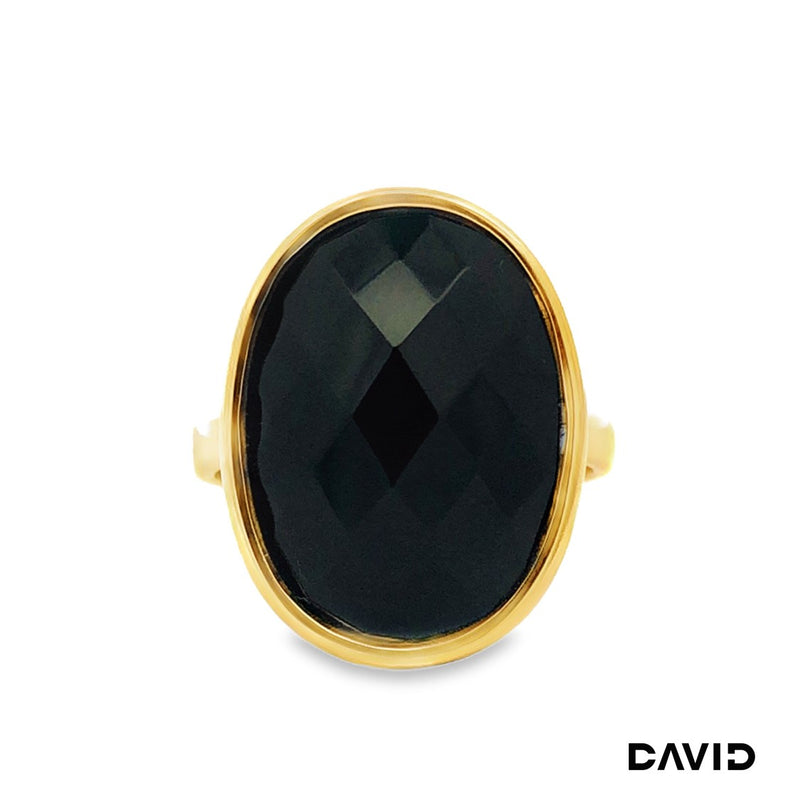 Ring Christ Onyx Gold 585/14k