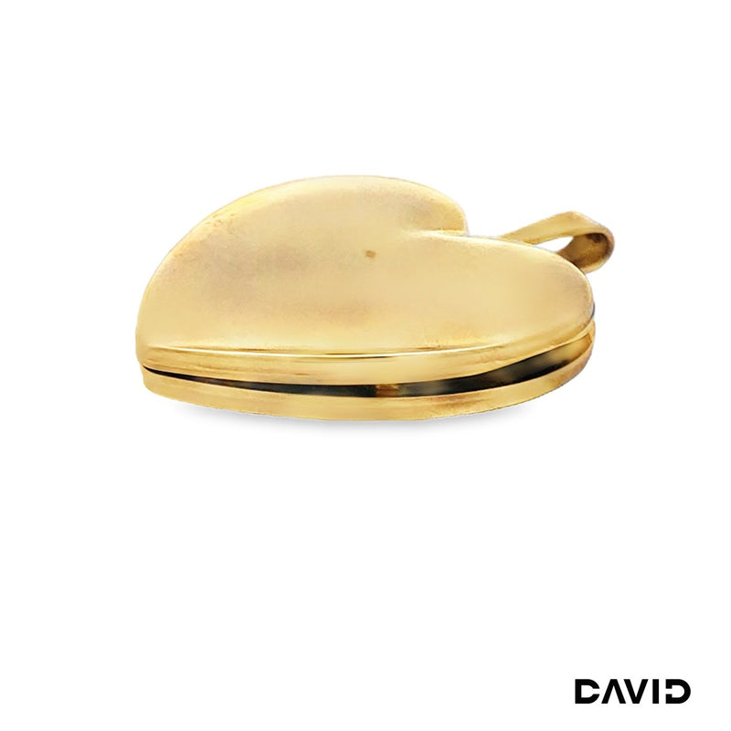 Medaillon Herz Gold 8k