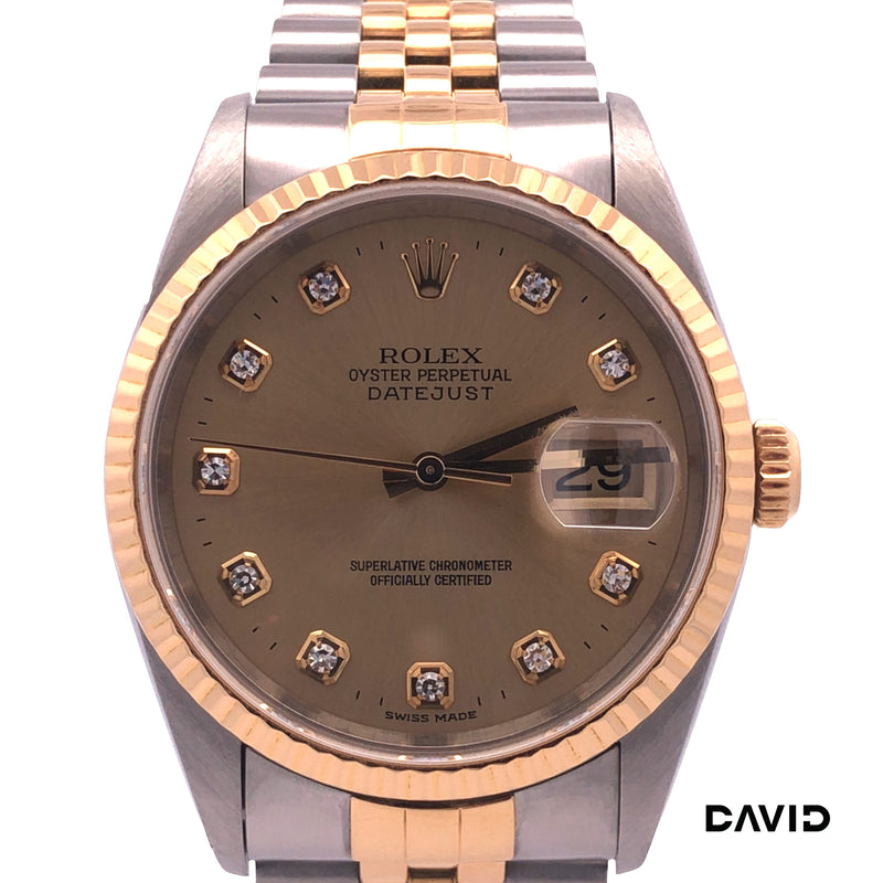 Rolex Datejust 36 Stahl/Gold