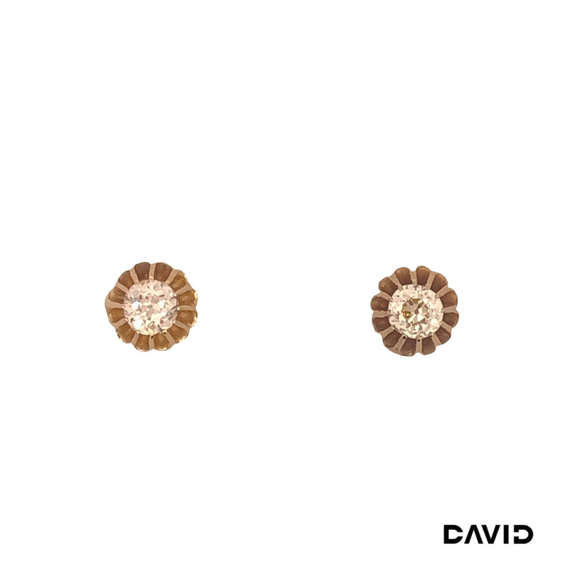 Ohrstecker Diamanten 14k Roségold