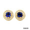 Ohrstecker Brillanten/Tansanit Gold 750/18k