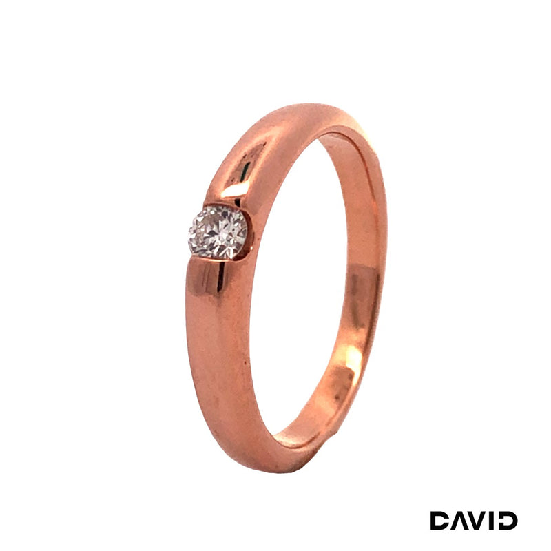 Ring Brillant 14k Roségold