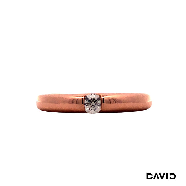 Ring Brillant 14k Roségold