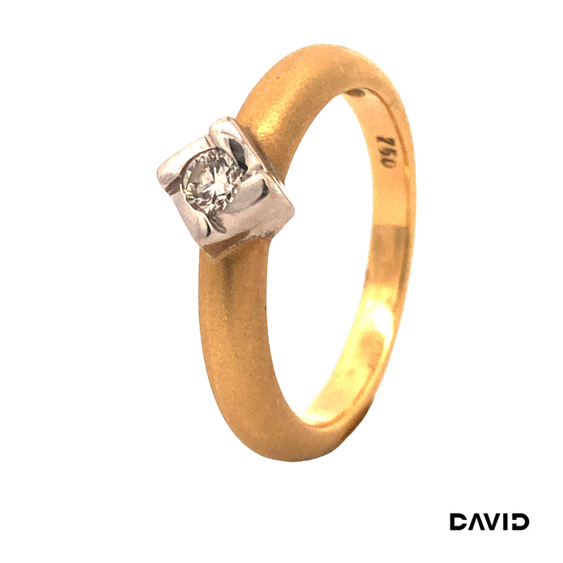 Ring Brillant Gold 18k Bicolor