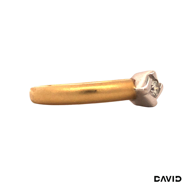 Ring Brillant Gold 18k Bicolor