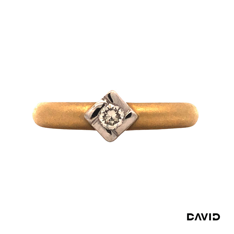 Ring Brillant Gold 18k Bicolor