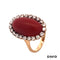 Ring Brillanten/Koralle Gold 750/18k