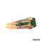 Ring Diamant/Smaragd Gold 750/18k