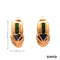 Ohrstecker Diamant/Smaragd Gold 750/18k