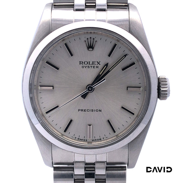 Rolex Presicion Edelstahl