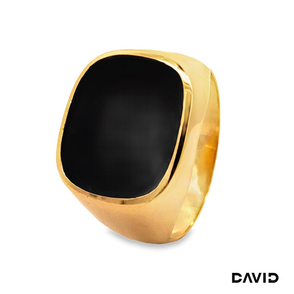 Ring Onyx Gold 585/14k