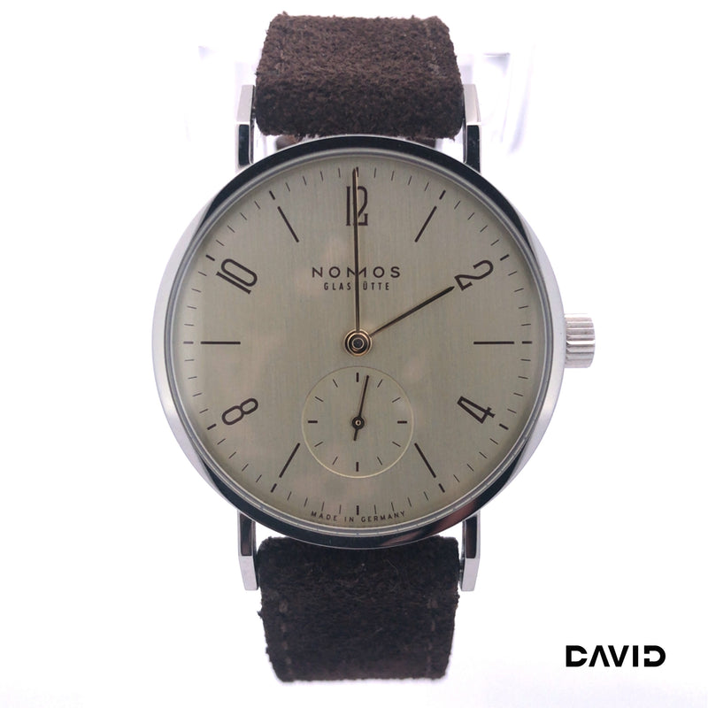 NOMOS Glashütte Tangente 33 Edelstahl