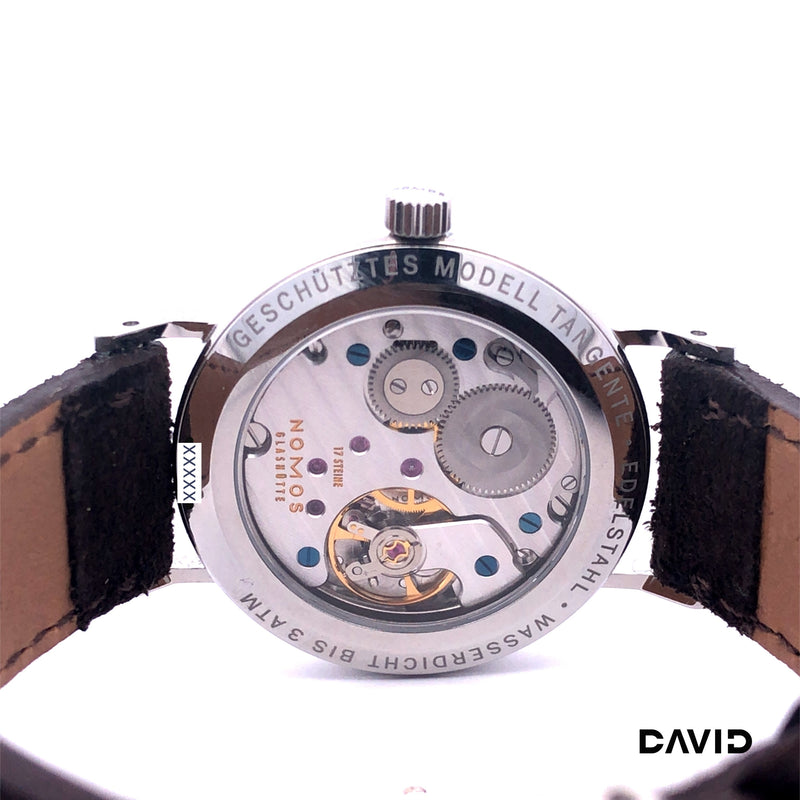 NOMOS Glashütte Tangente 33 Edelstahl