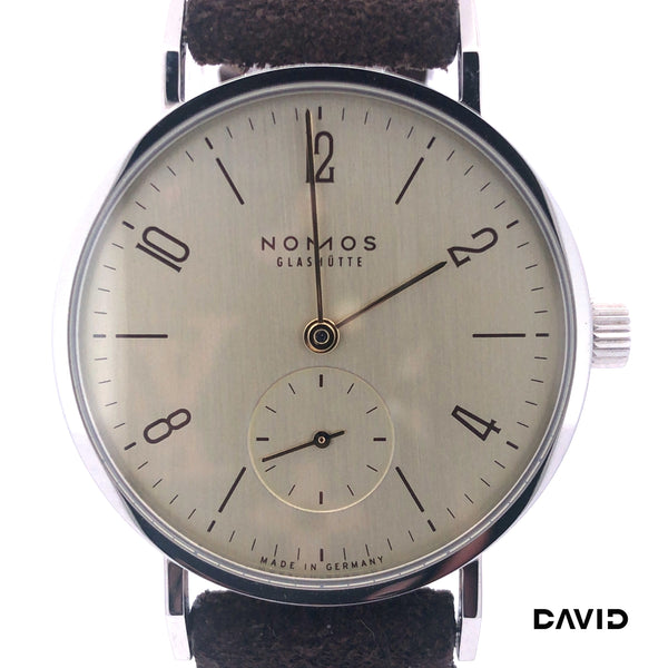 NOMOS Glashütte Tangente 33 Edelstahl