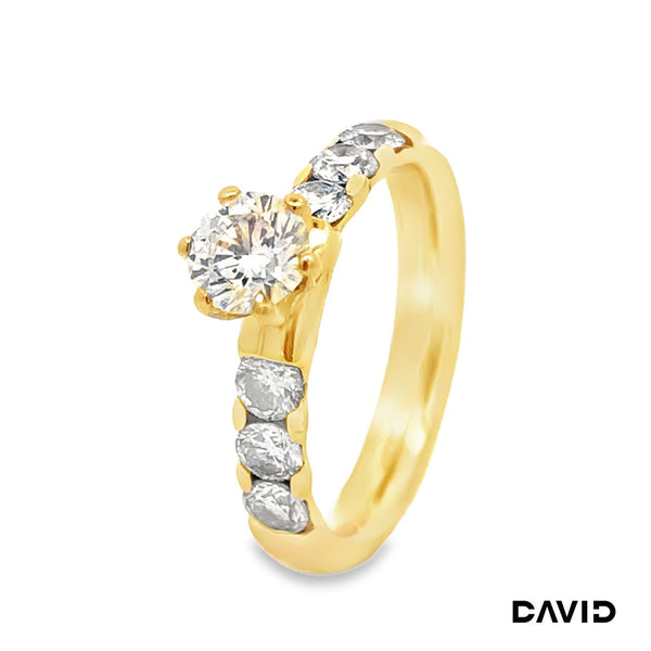 Ring Steinberg Brillanten Gold 585/14k