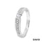 Ring Brillanten 585/14k Weißgold