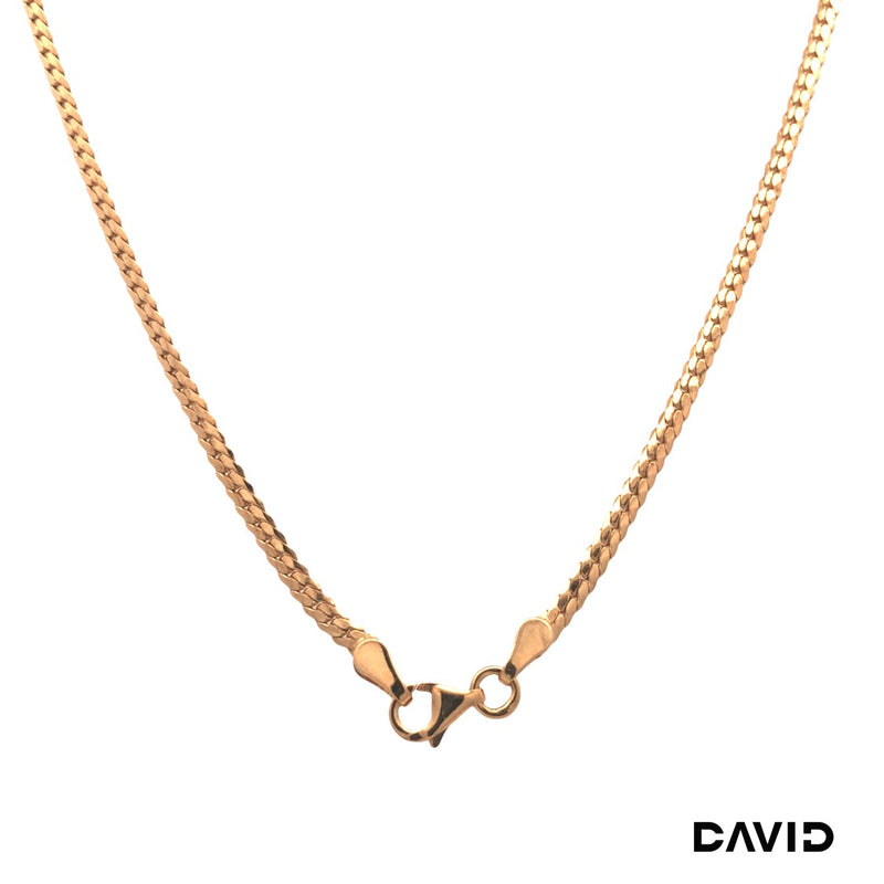 Collier mit Brillantbesatz Brillanten Gold 14k Bicolor