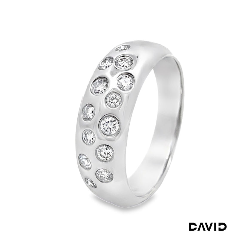 Ring Brillanten 585/14k Weißgold