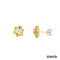 Ohrstecker Peridot/Blautopas Gold 9k