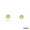 Ohrstecker Peridot Gold 8k