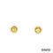 Ohrstecker Peridot Gold 8k