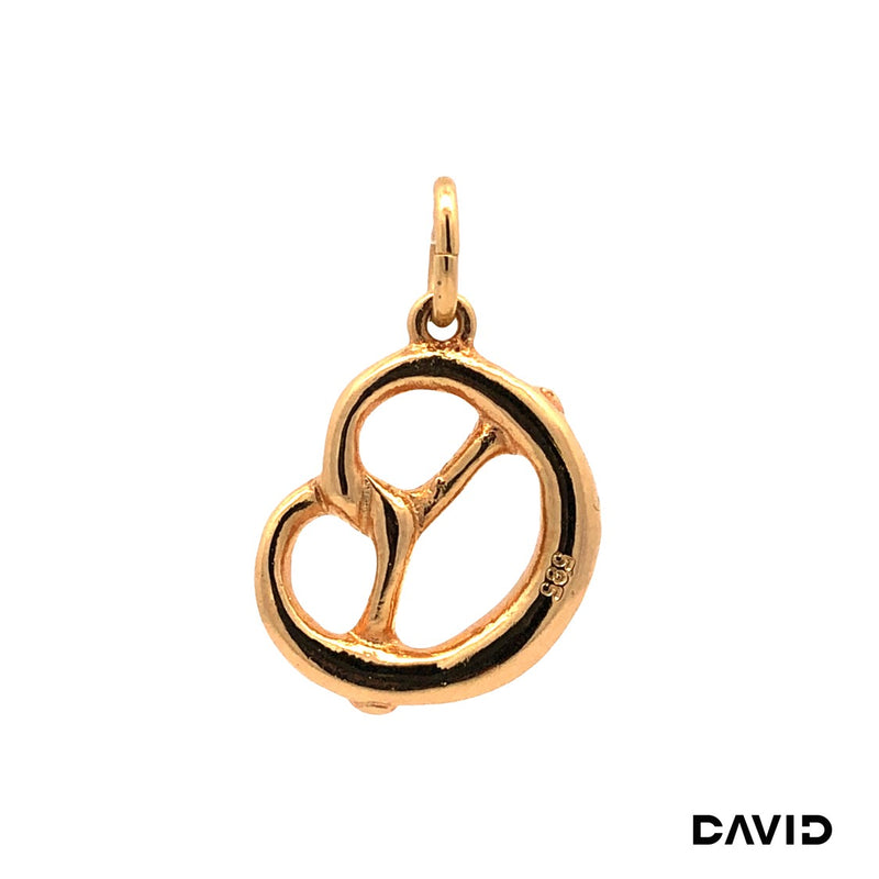 Anhänger Brezel Gold 585/14k