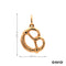 Anhänger Brezel Gold 585/14k