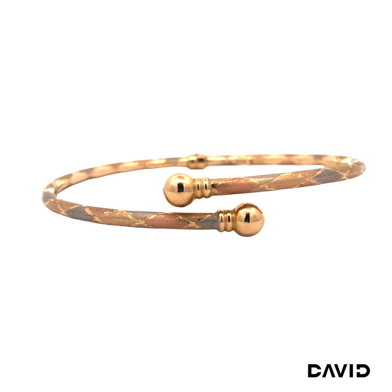 Armspange Gold 14k Tricolor