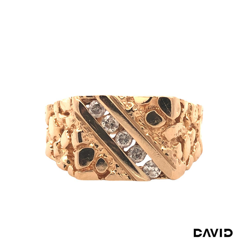 Ring Brillanten 417/GG - 10k