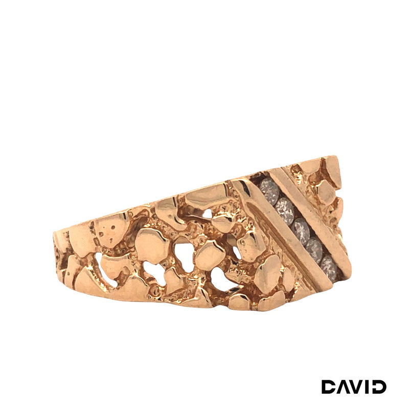 Ring Brillanten 417/GG - 10k