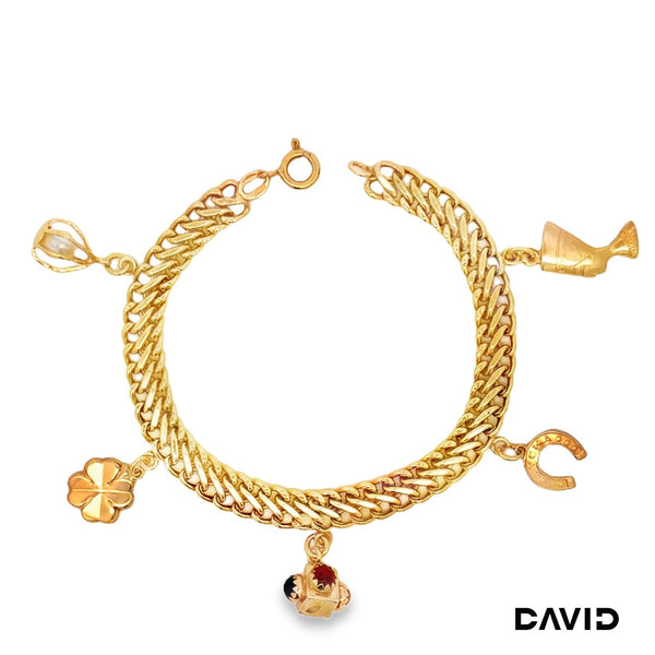 Bettelarmband 19 Gold 750/18k