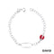 ID-Armband 19 Silber s925