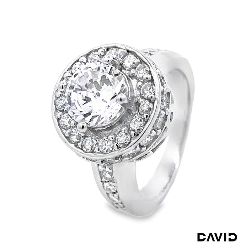 Ring Zirkonia Silber s925