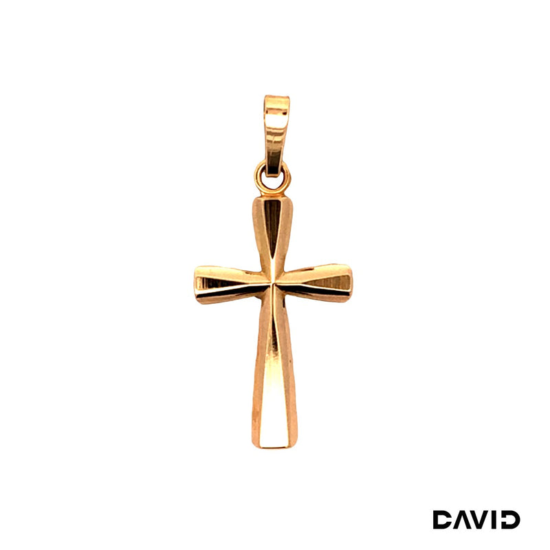 Anhänger Kreuz Gold 8k
