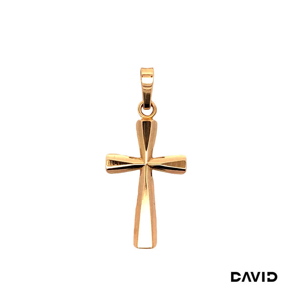 Anhänger Kreuz Gold 8k